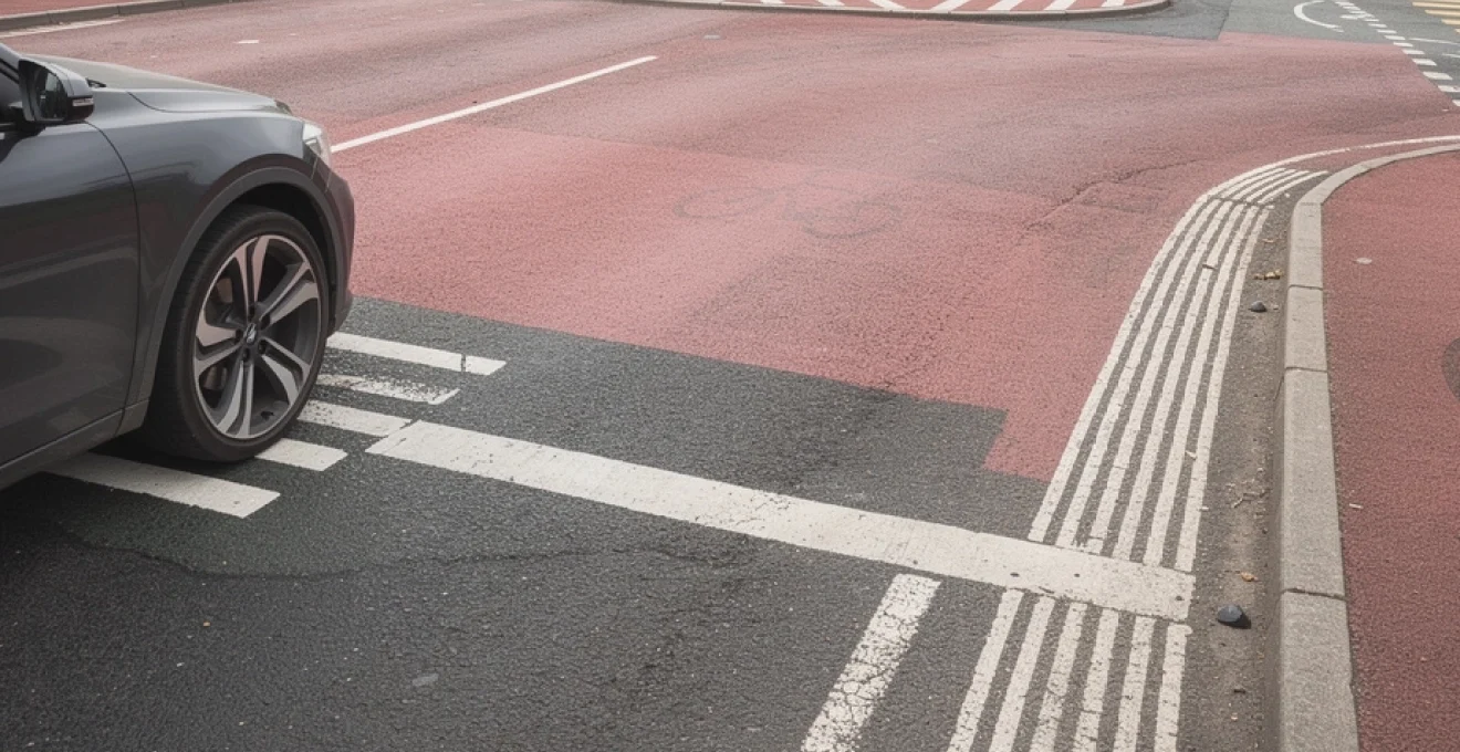 what-do-rumble-strips-and-red-road-lines-signify